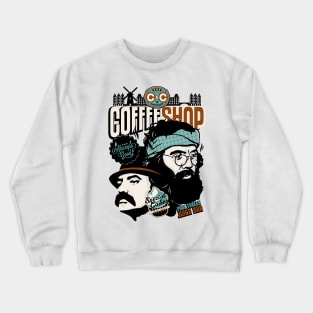 Cheech & Chong Coffee Shop Crewneck Sweatshirt